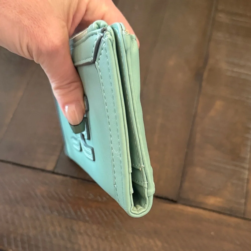 Sam Edelman Sabela light Tiffany blue Green Wallet